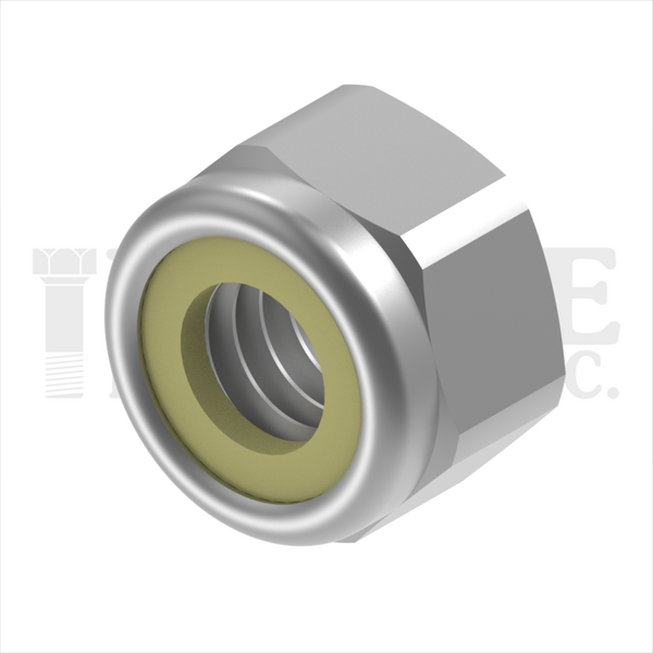 312G5050CZC 1/2-13  NYLON INSERT LOCKNUT GRADE 5 ZINC